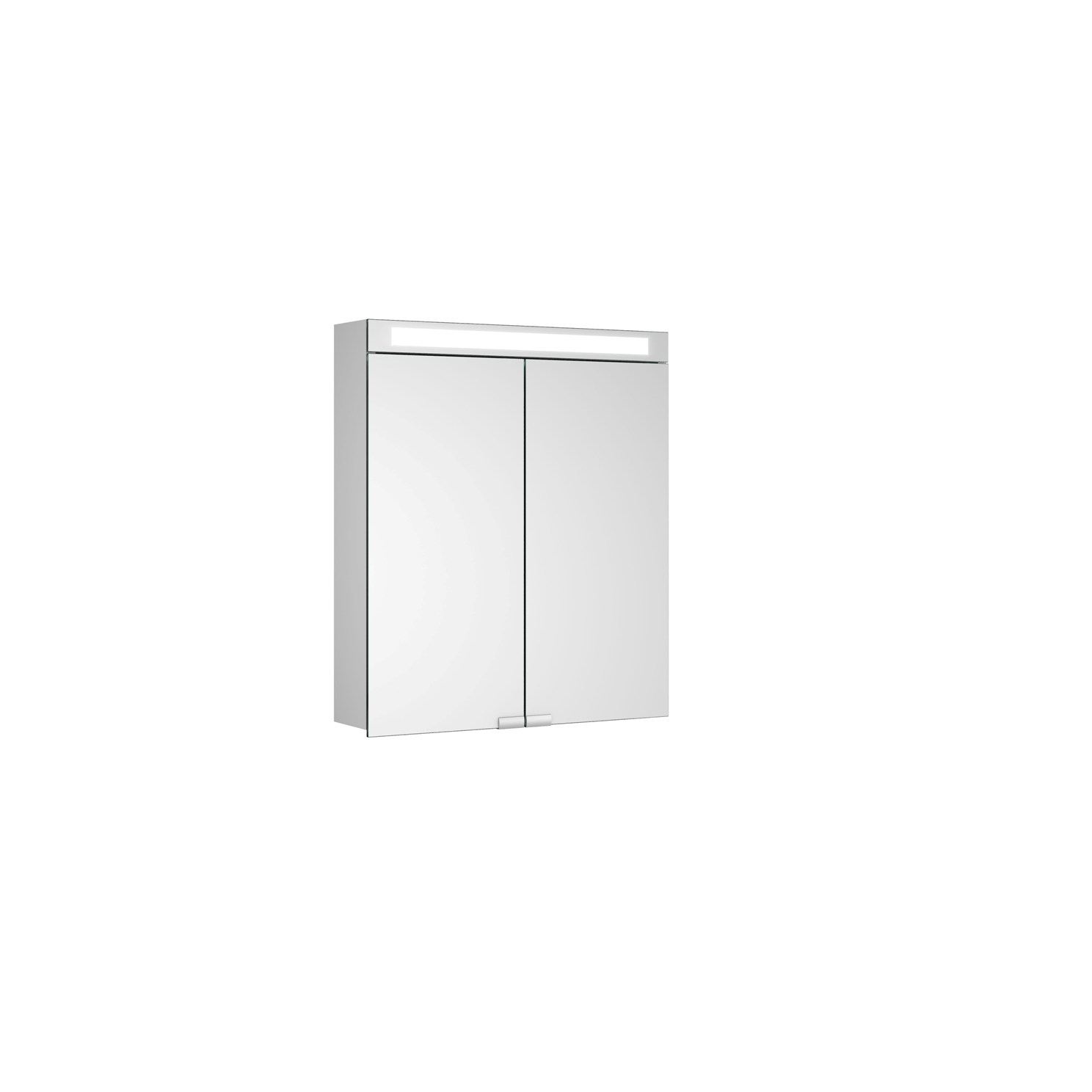 картинка Зеркальный шкаф KEUCO Royal E-One, 44301171301, 600x700x141 мм, к.: алюминий серебряный анодированный/зеркало