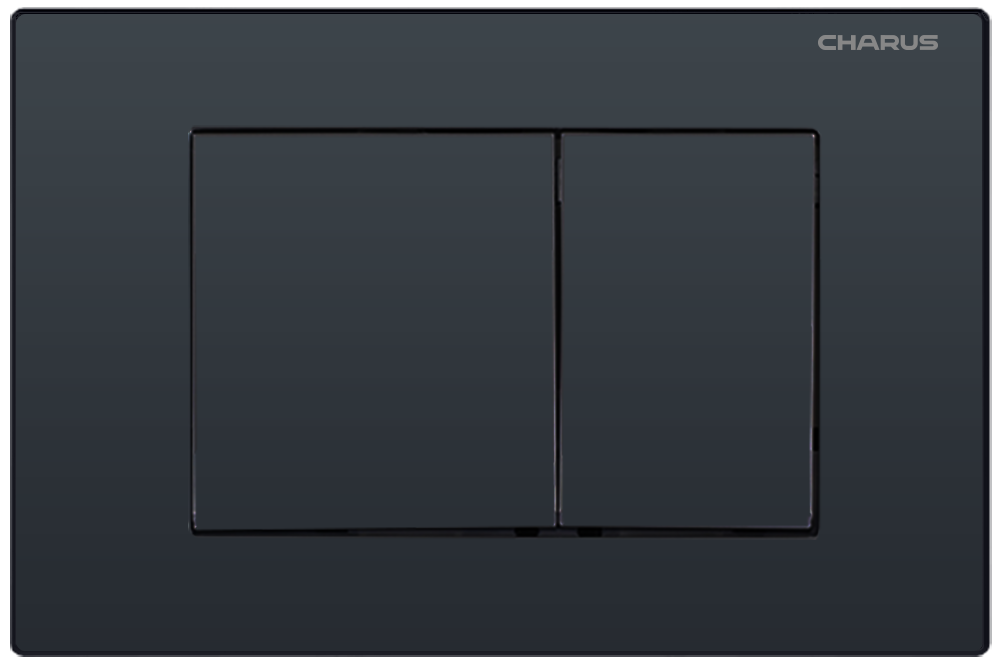 картинка Клавиша для инсталляции CHARUS Minimalista FP.310.DW.01, черный матовый