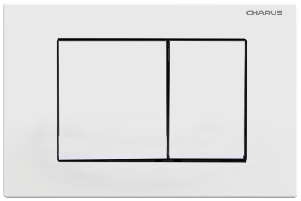 картинка Клавиша для инсталляции CHARUS Minimalista FP.310.12.01, белый матовый