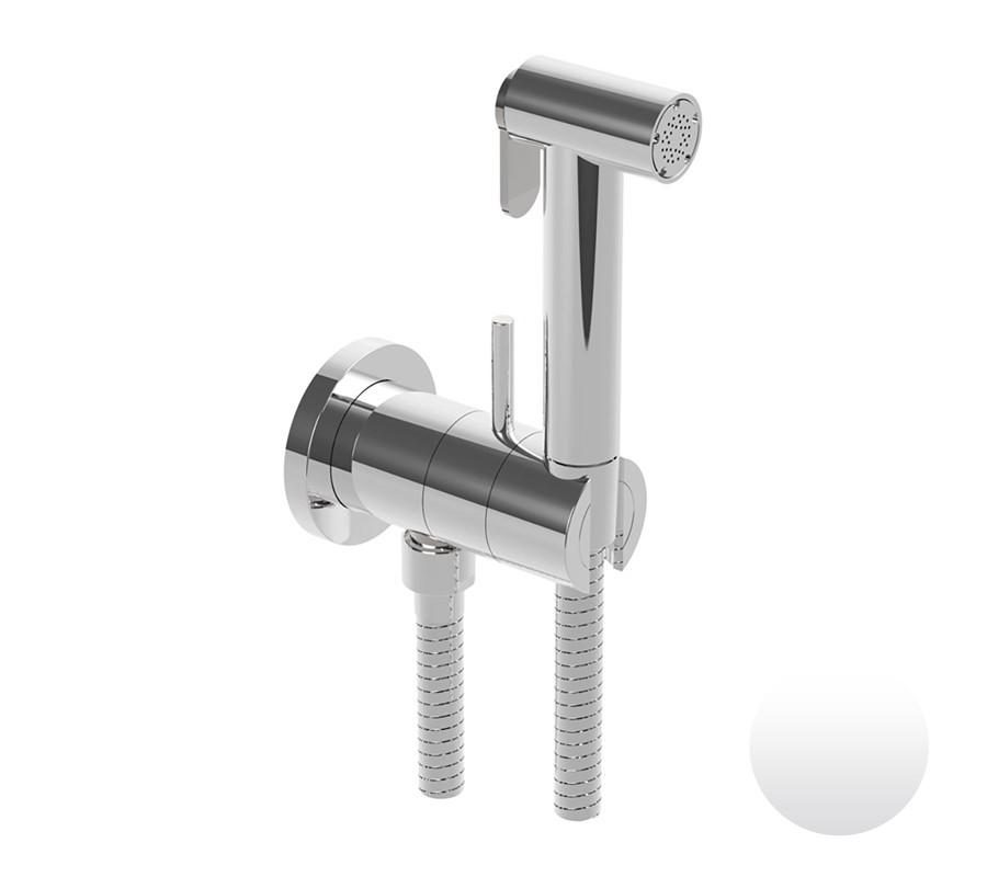 картинка Гигиенический душ Cisal Shower, CV0079754Q , материал: латунь, цвет: белый (матовый).