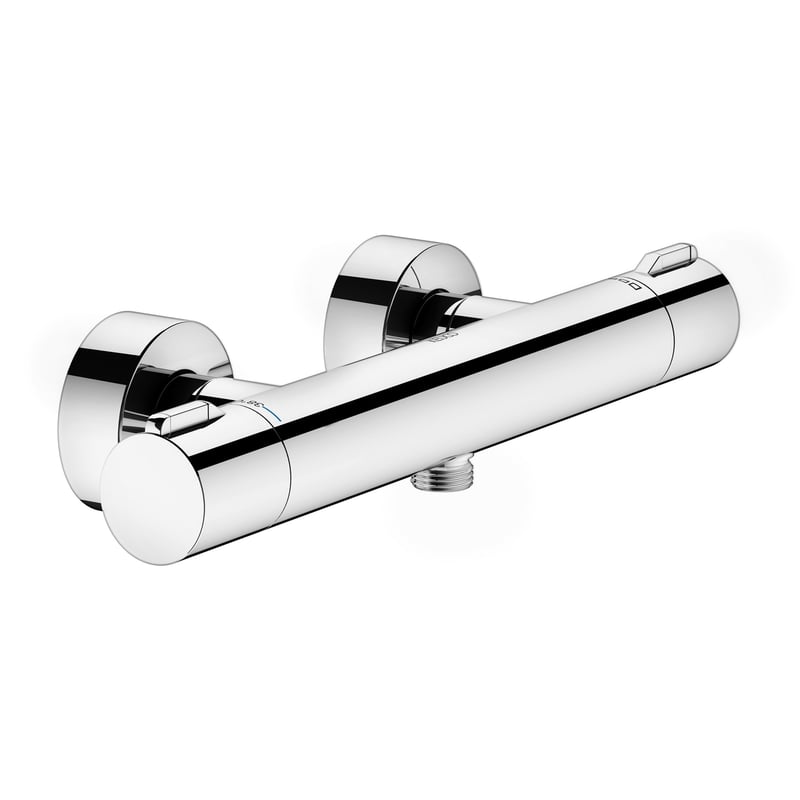 картинка Смеситель с термостатом для душа DN 15 KEUCO Plan blue, 53926011001, хром