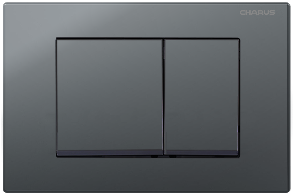 картинка Клавиша для инсталляции CHARUS Minimalista FP.310.GRP.01, графит